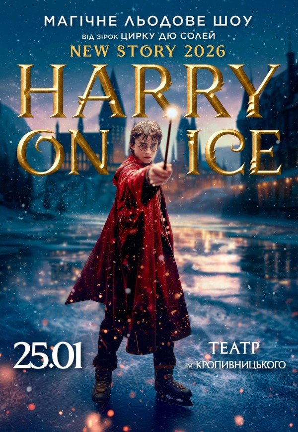 Зірки Цирку дю Солей: льодове шоу HARRY ON ICE 2026